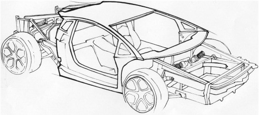Monocoque chassis